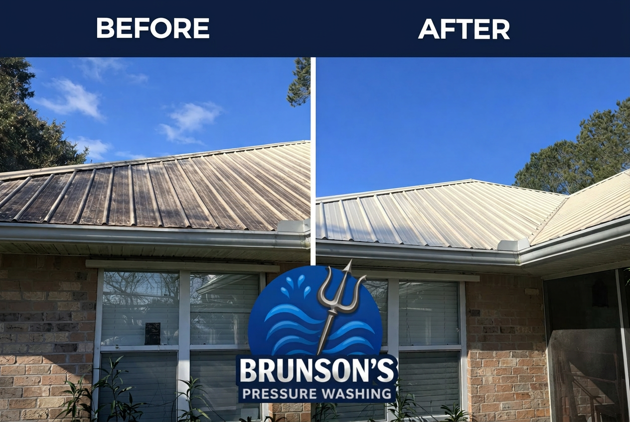 Before and after cleaning project 3